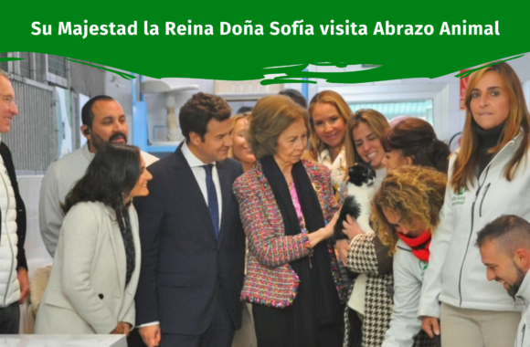Su Majestad la Reina Doña Sofía visita Abrazo Animal. Asociación ubicada en el Centro Municipal de Atención Animal de Las Rozas.
